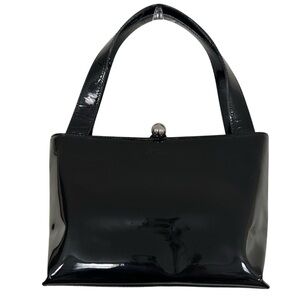 Furla Glossy Black Tote
